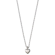 SOPHIA tiny heart pendant necklace silver-plated