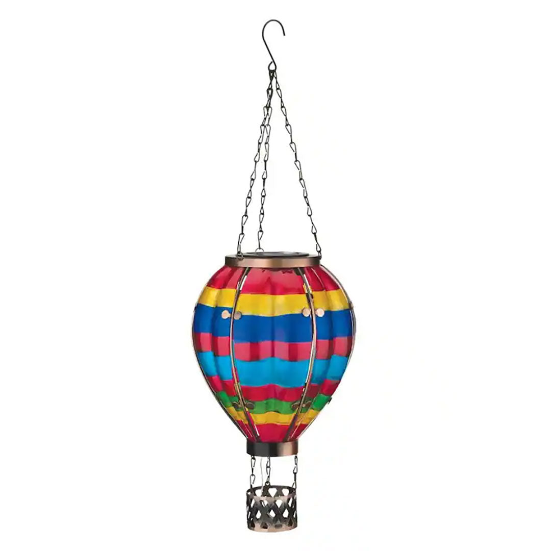 Multi Stripe (LG) | Solar Hot Air Balloon Light