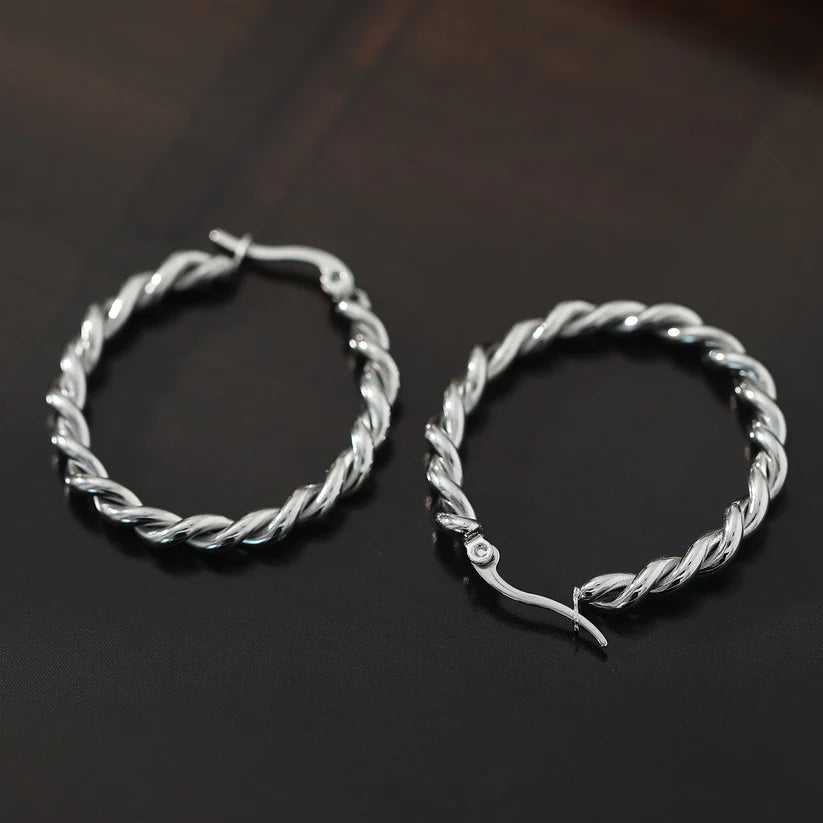 Suki Twist Rope Hoop | Earring