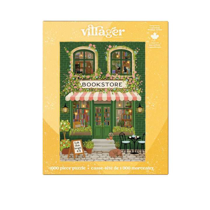 Emerald Bookstore puzzle box front