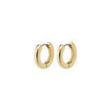 TYRA chunky hoop earrings gold-plated