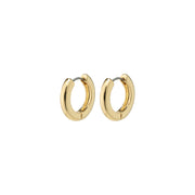 TYRA chunky hoop earrings gold-plated