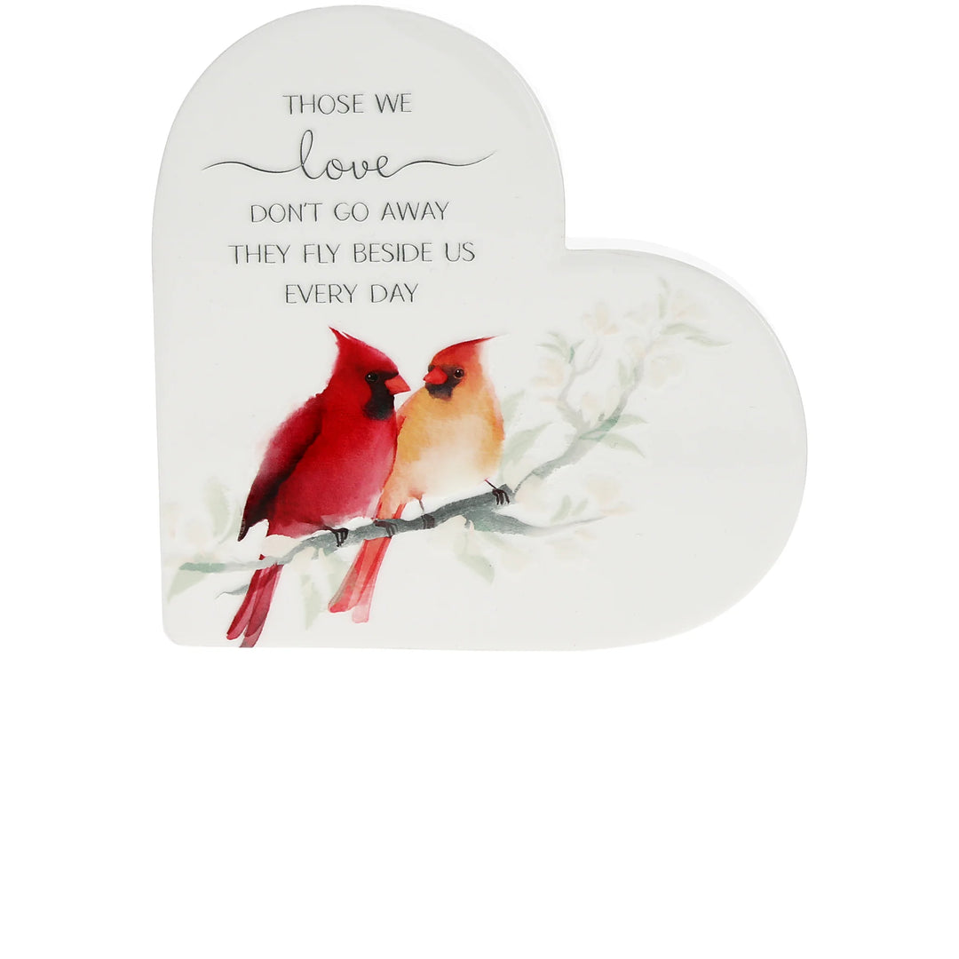 Those We Love  - 5" Ceramic Heart Plaque