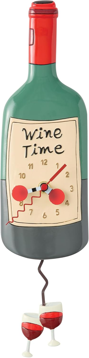 Time For Wine | Clock