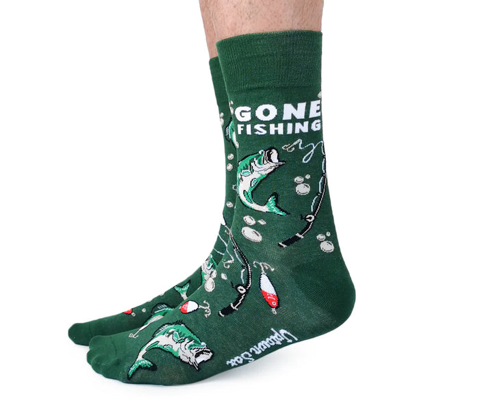 Gone Fishing | Mens Socks