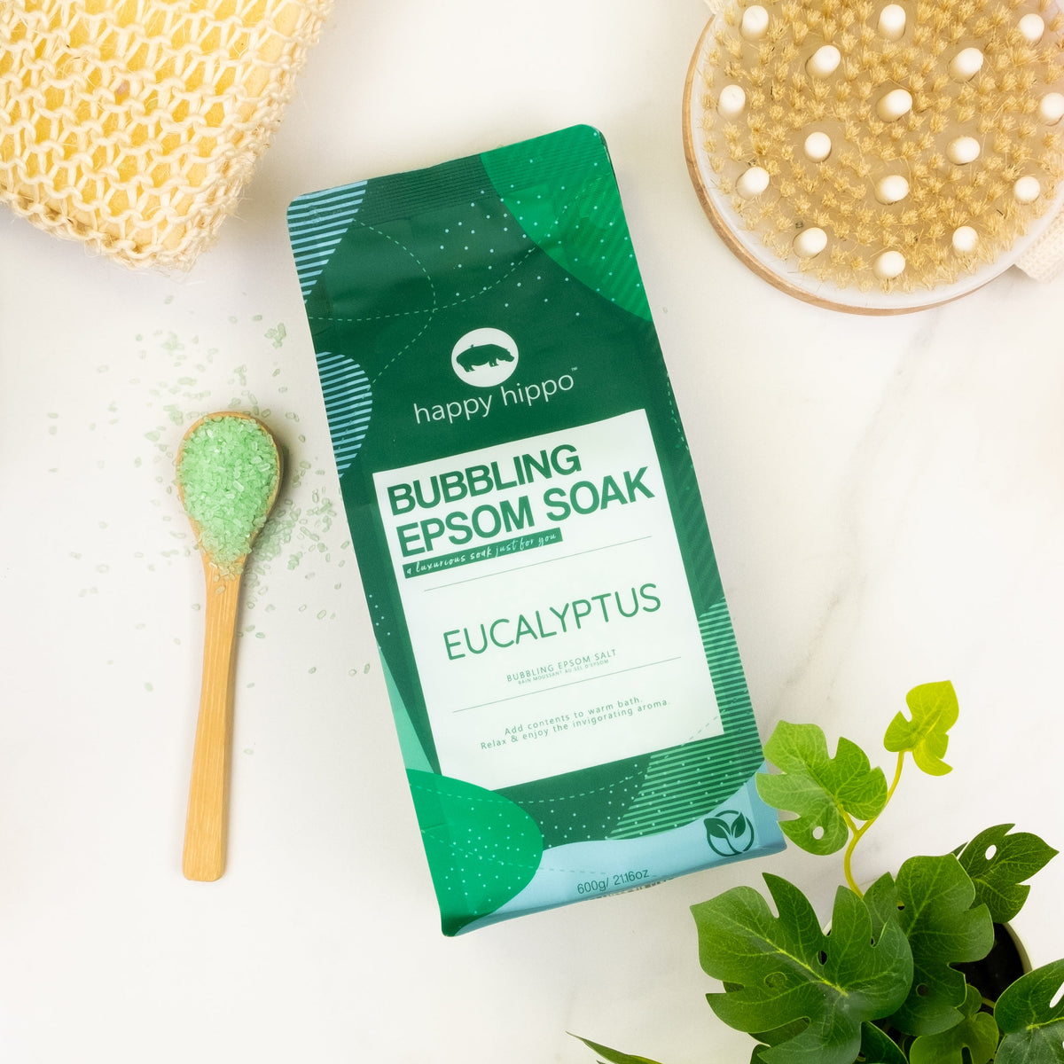 Eucalyptus Cold Buster | Bubbling Epsom Soak