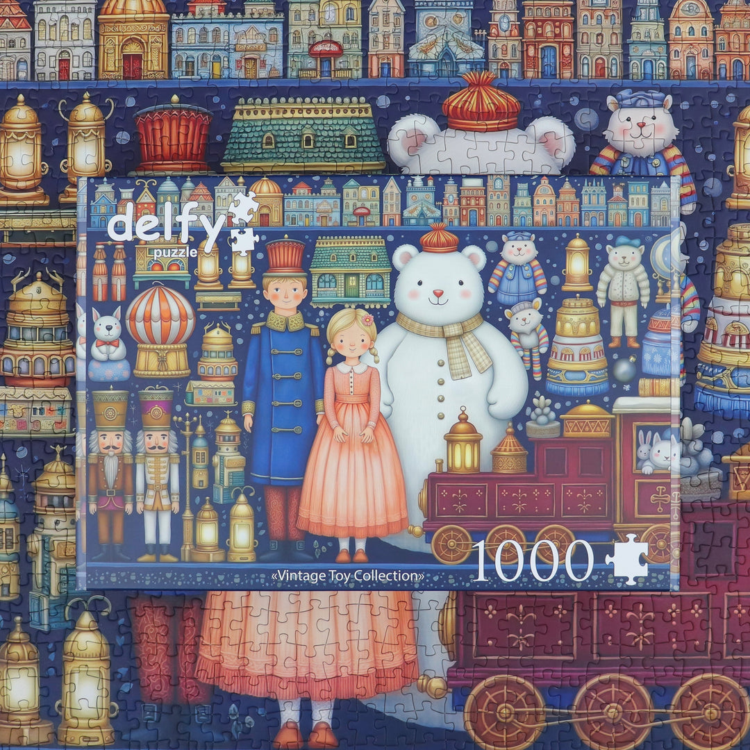 Vintage Toy Collection 1000 piece Delfy puzzle