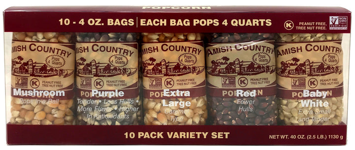 10 Pack Variety Set | Popcorn