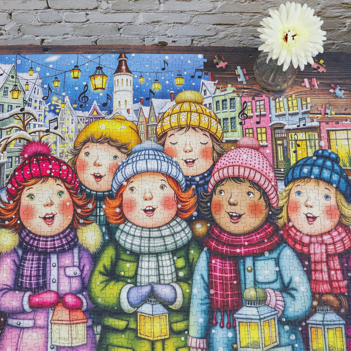Winter Choir Harmony 1000 piece Delfy puzzle