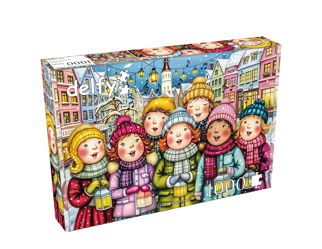 Winter Choir Harmony 1000 piece Delfy puzzle box