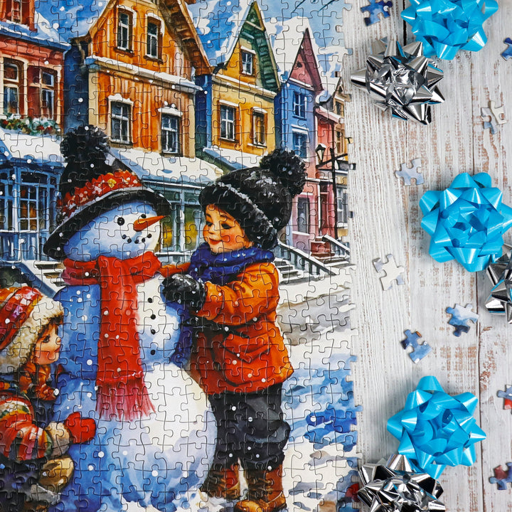 Winter Scene 1000 piece Delfy puzzle