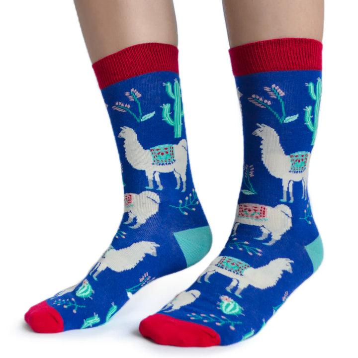 Loco Llama | Womans Socks