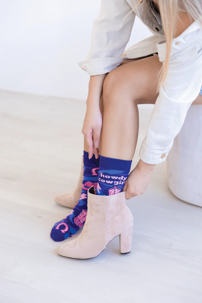Howdy Cowgirl | Womans Socks