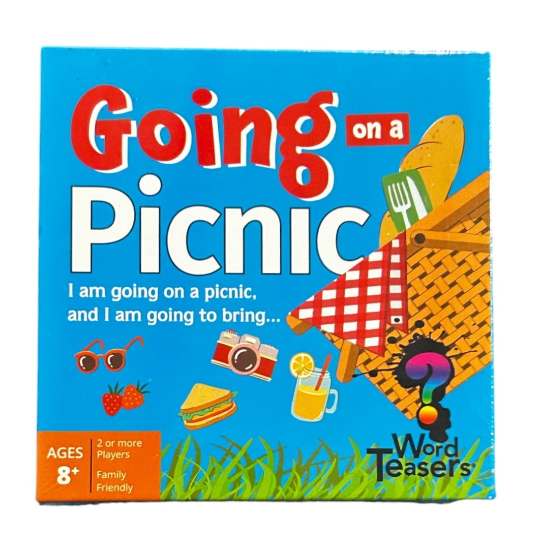 Word Teasers Going on a Picnic card game