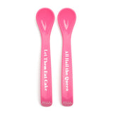 Eat Cake Hail Queen Spoon Set