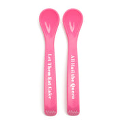 Eat Cake Hail Queen Spoon Set