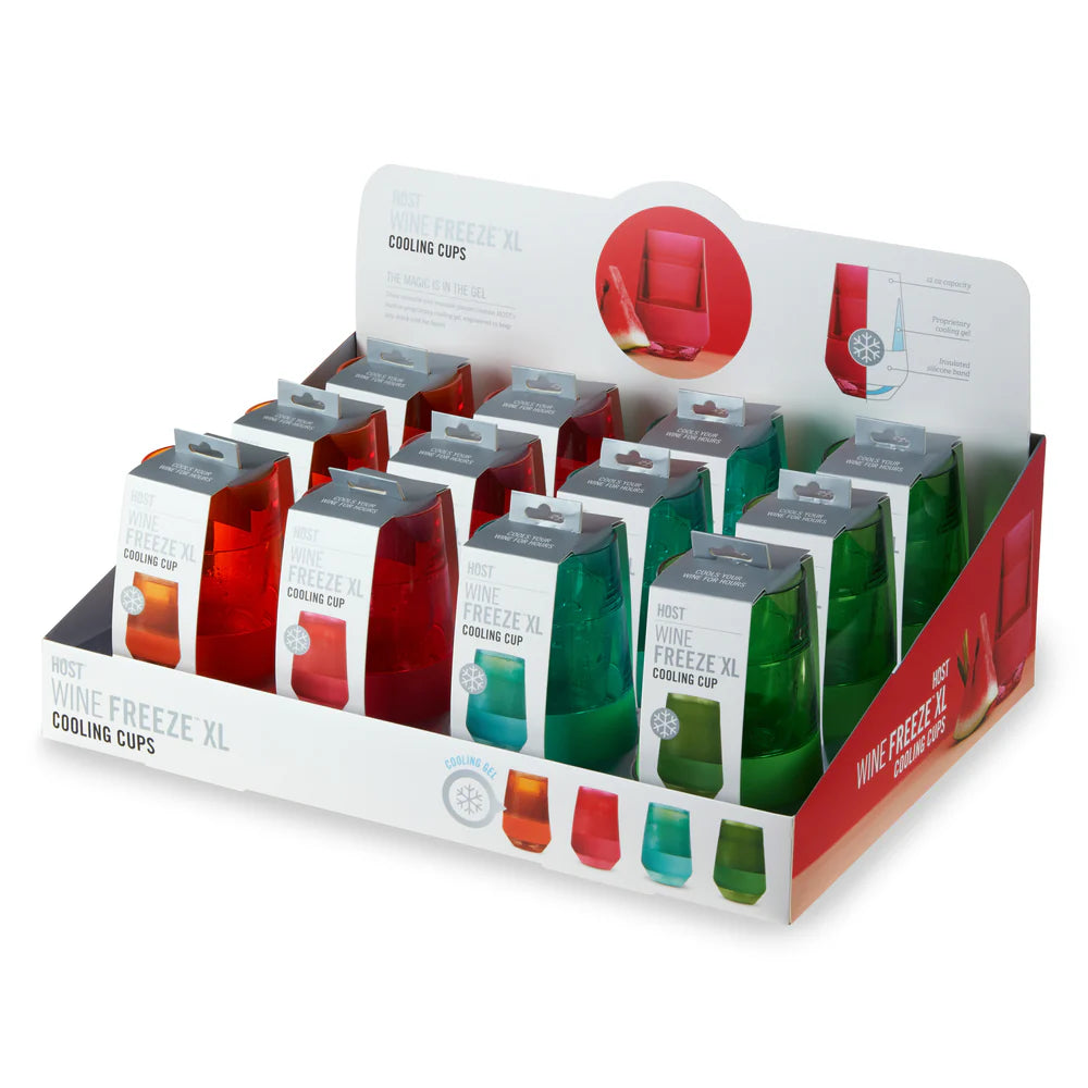 Wine Freeze XL Cooling Cup - Vivid Colors