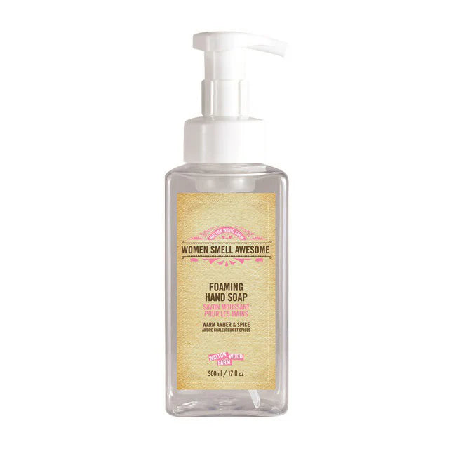 Woman Smell Awesome Foam Soap