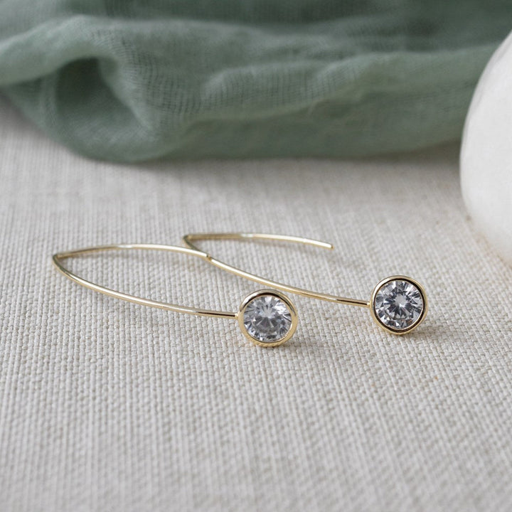 Glee Jewelry Wren Earrings in gold