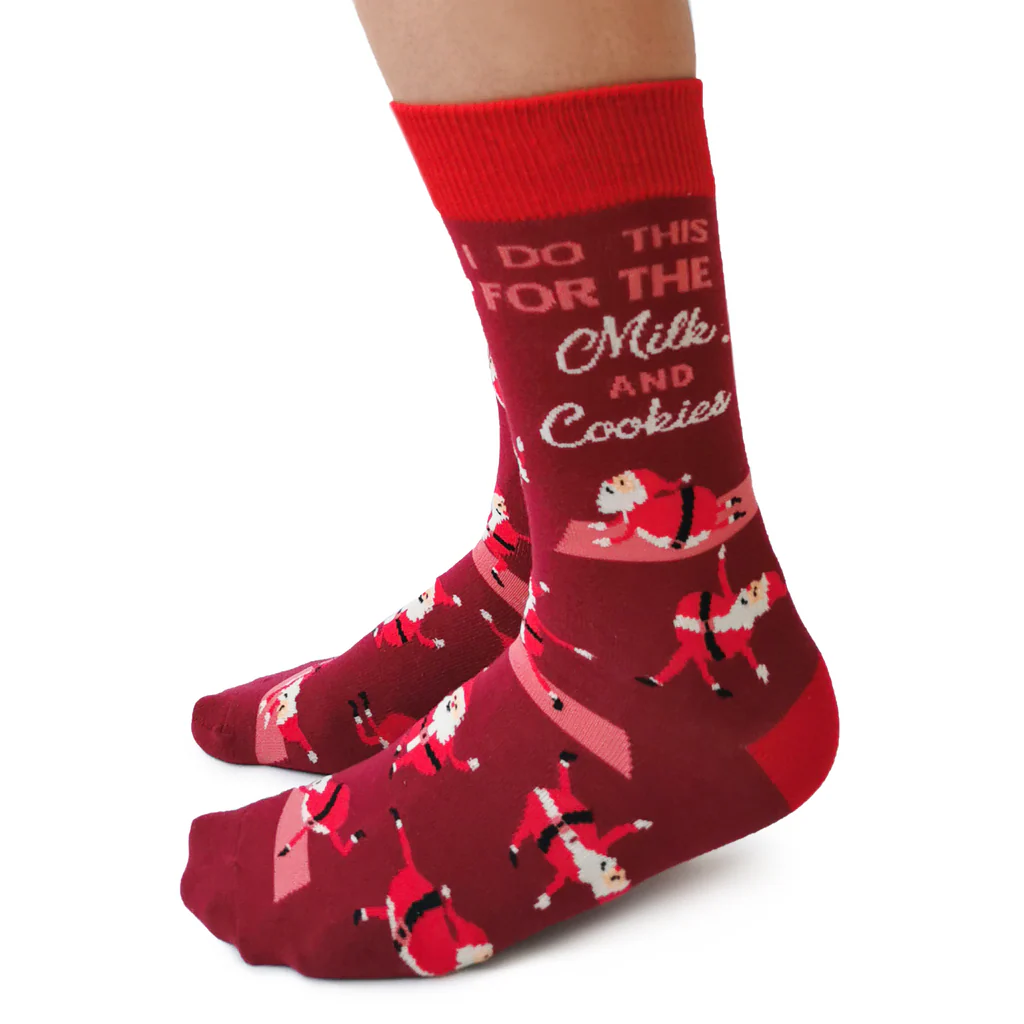Yoga Santa Socks | Womans Socks