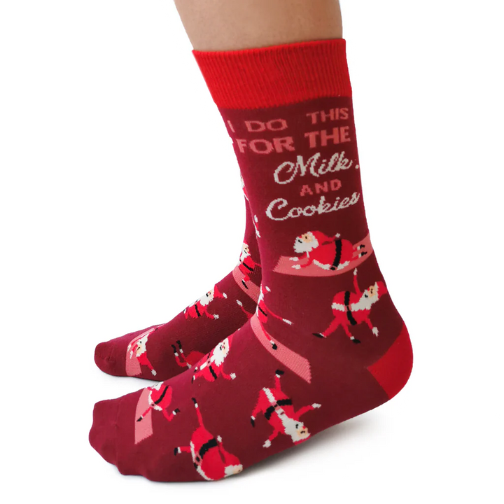 Yoga Santa Socks | Womans Socks
