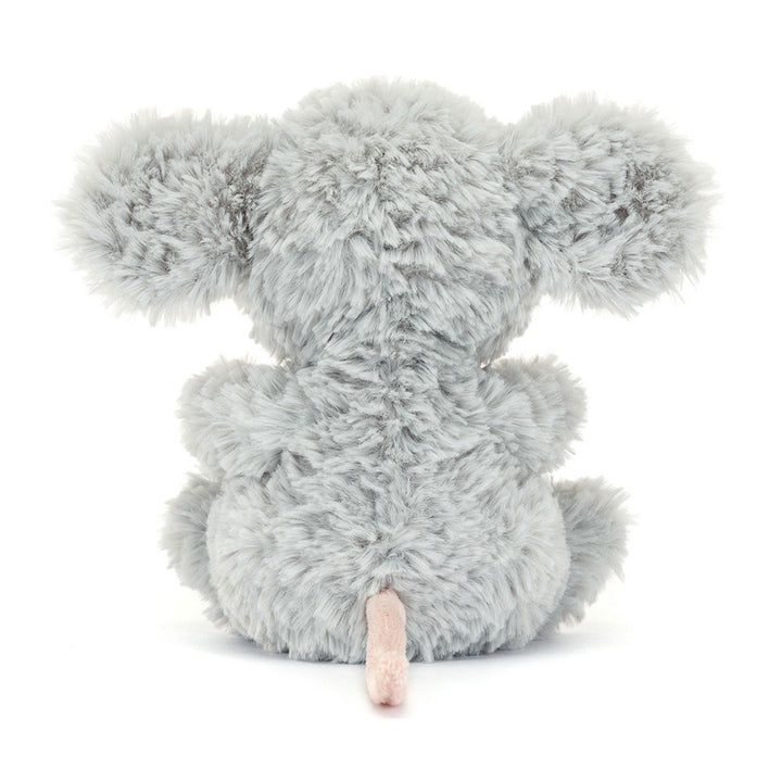 Yummy Mouse by Jellycat — side profile with round ears
