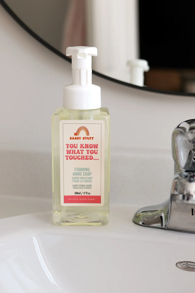 Know What You Touched Foam Soap