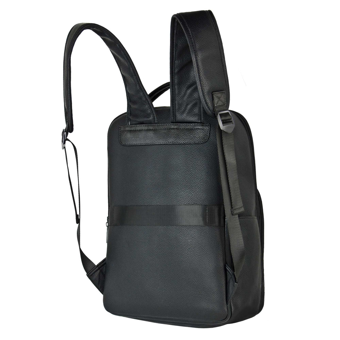 Zak Backpack back view with luggage strap