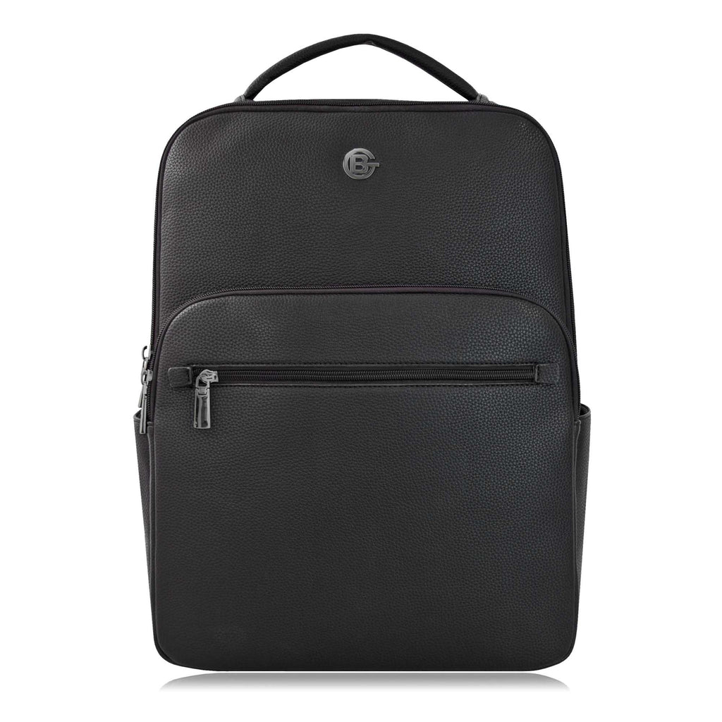 Zak Backpack in black vegan leather by Espe