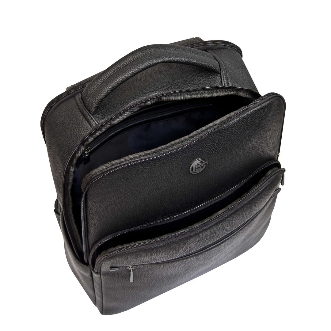 Zak Backpack top view showing handle and zip closure