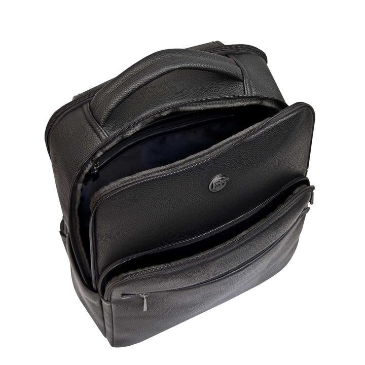 Zak Backpack top view showing handle and zip closure