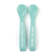 Hello Food/Baby got Snacks Spoon Set