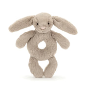 Bashful Beige Bunny Ring Rattle | Jellycat