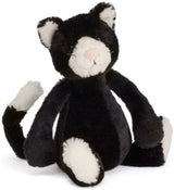 Bashful Black & White Kitten - Med | Jellycat