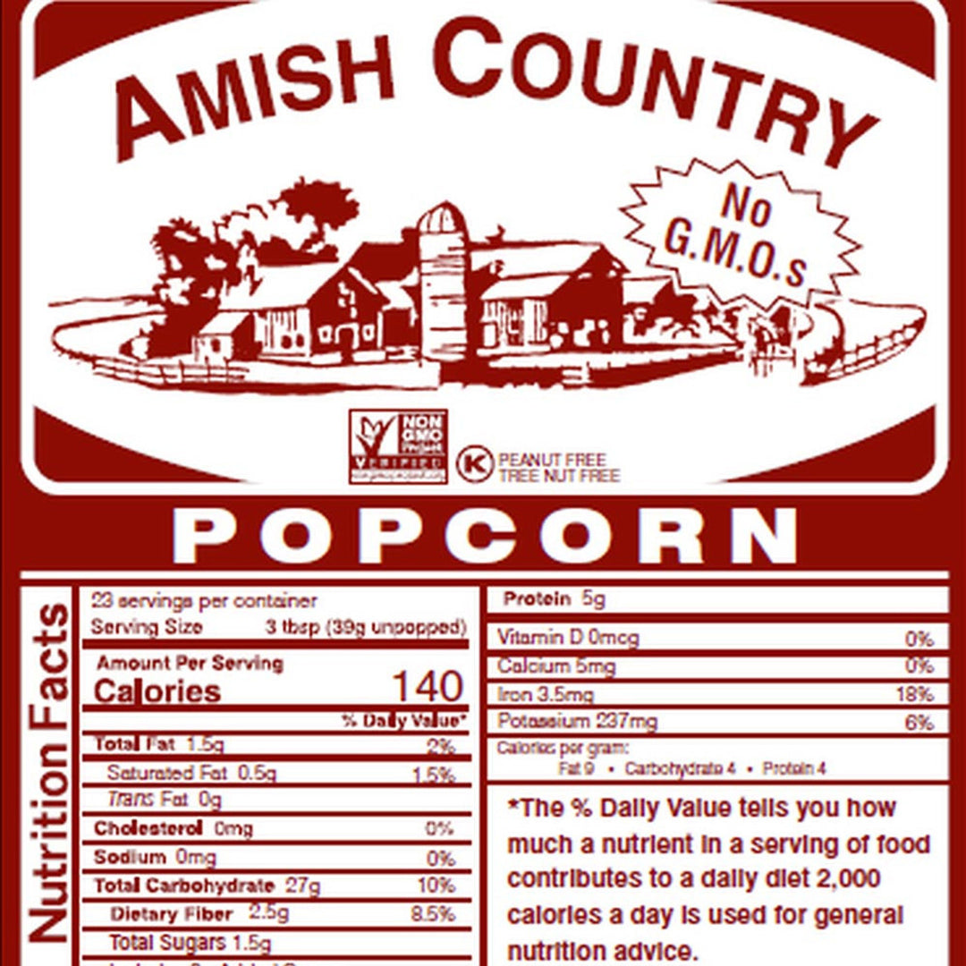 14oz Bottle of Blue Popcorn