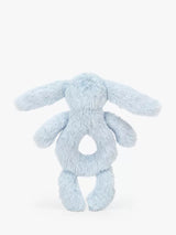 Bashful Blue Bunny Ring Rattle | Jellycat