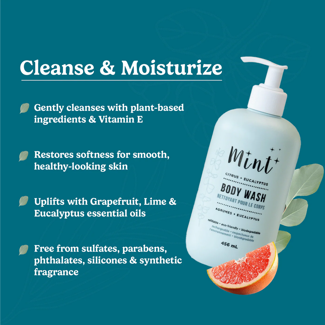 Natural Body Wash | Mint Cleaning