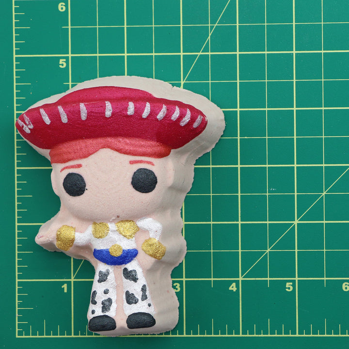 Cow Girl Bath Bomb - cowgirl-shaped bath bomb by The Bomb Bar