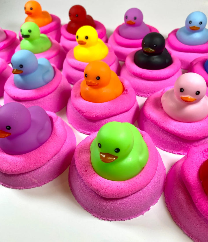 Duckie on Pink Donut | Bath Bomb