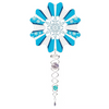 Snowflake With Crystal Wind Spinner
