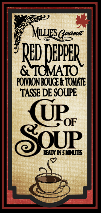 Red Pepper Tomato Cup of Soup