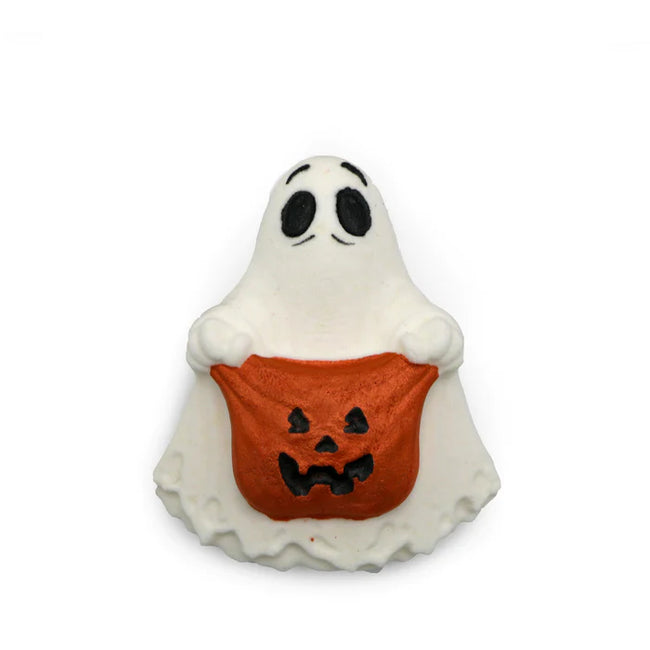 Halloween Ghost w Treats | Bath Bomb Shape