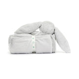 Bashful Grey Bunny Blankie | Jellycat