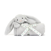 Bashful Grey Bunny Blankie | Jellycat