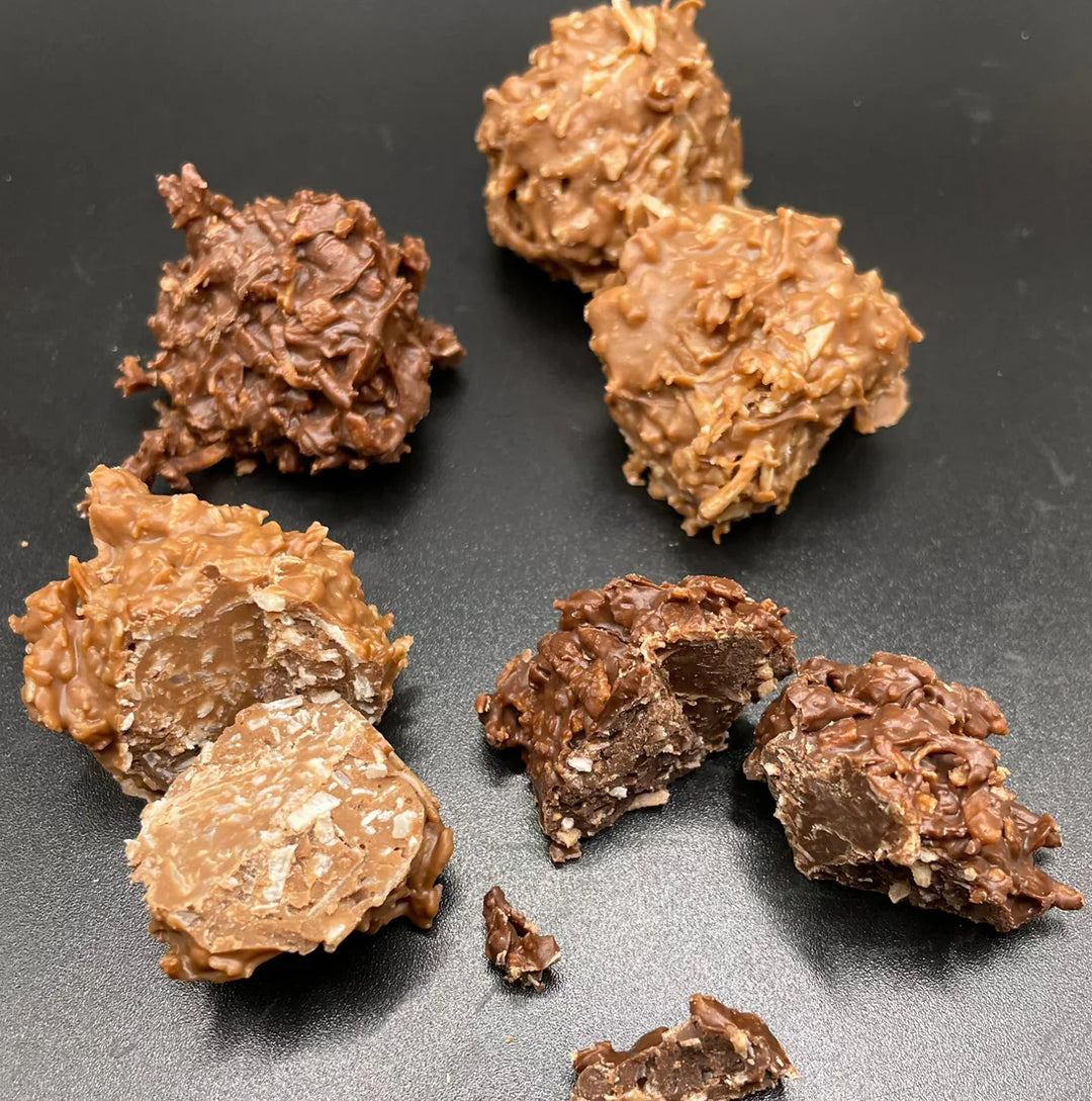 Chocolate Coconut Clusters 5 pk