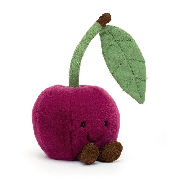 Jellycat Amuseables Cherry - front view