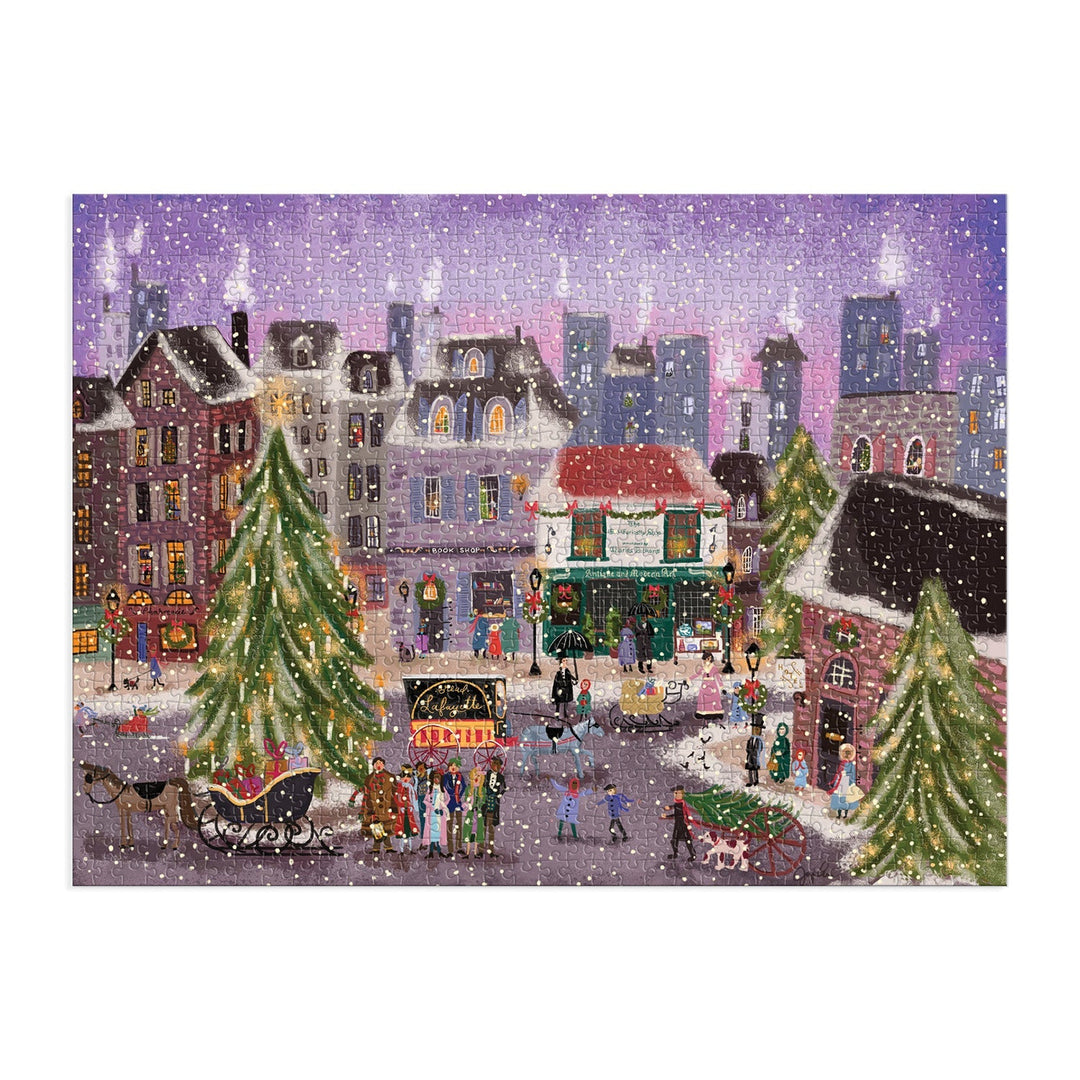 Joy Laforme Christmas Square | 1000 Piece Panoramic Puzzle