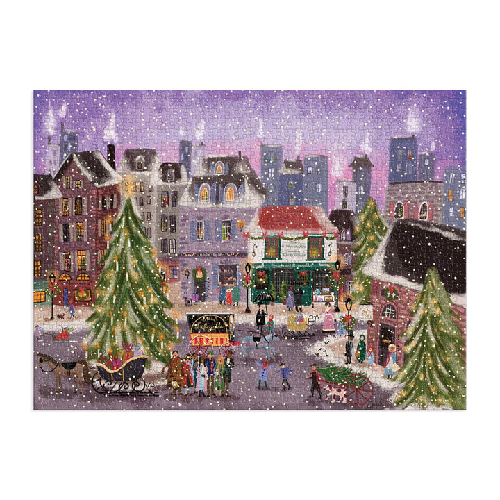 Joy Laforme Christmas Square | 1000 Piece Panoramic Puzzle