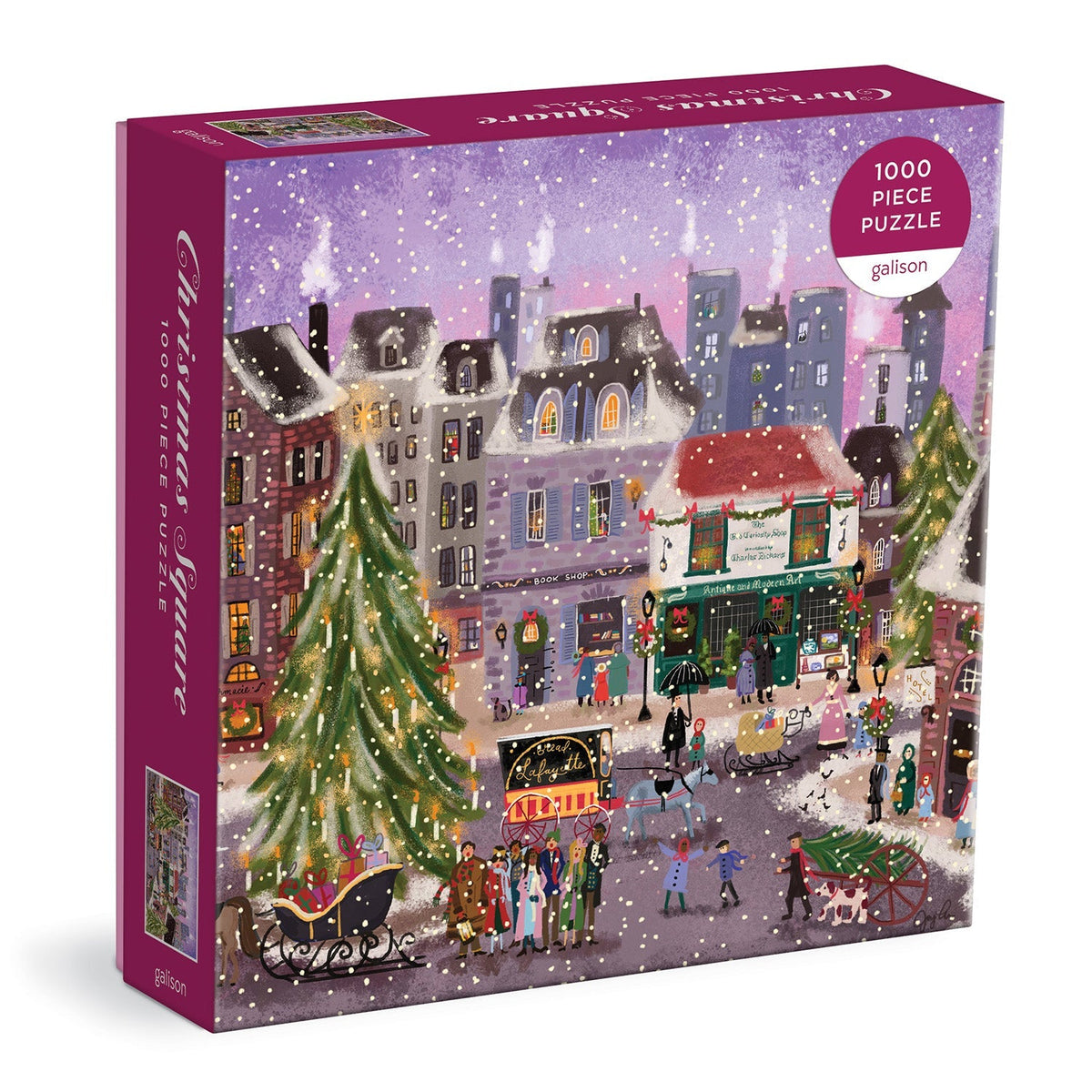 Joy Laforme Christmas Square | 1000 Piece Panoramic Puzzle