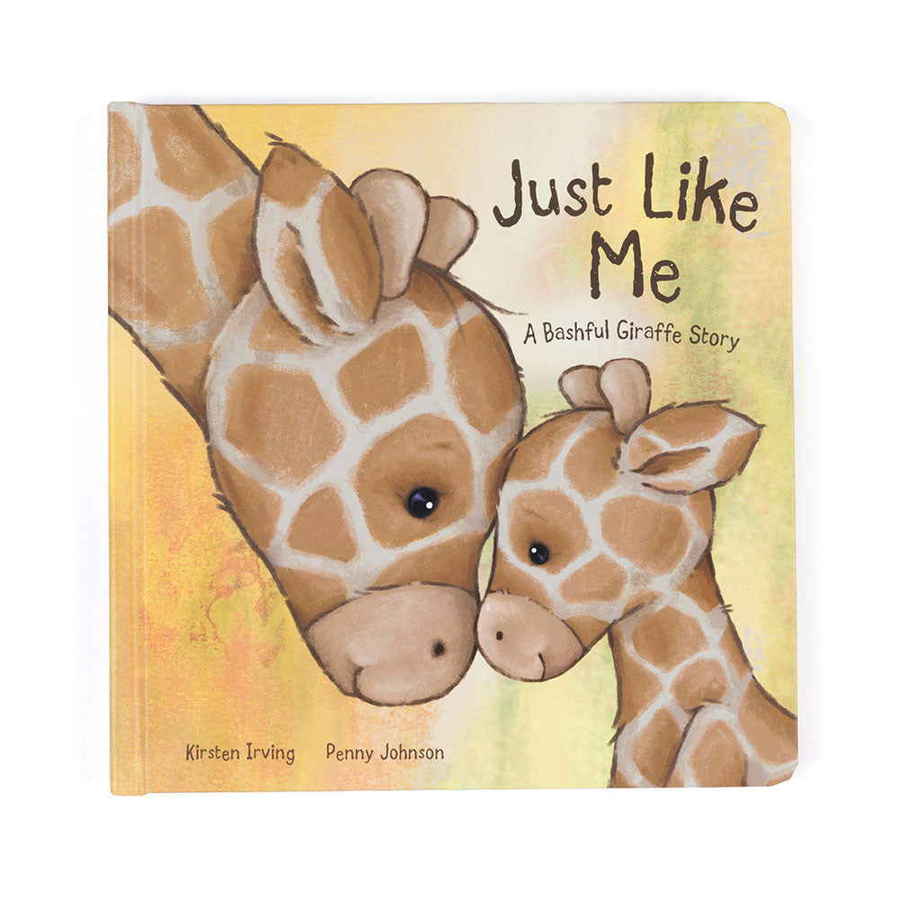 Just Like Me A Bashful Giraffe Story Book | Jellycat